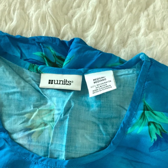 Blue, Purple & GreenSwim Coverup/Dress - Picture 6 of 10